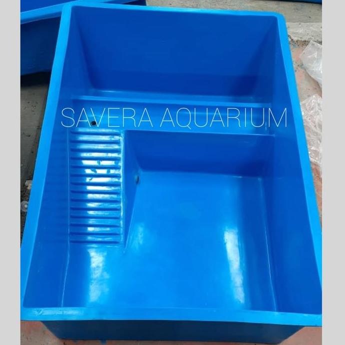 BAK KOLAM FIBER KURA AIR 120x80x40 / free ongkir / RED EAR TORTOISE murah