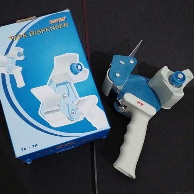 

ready GROSIR Dispenser Lakban Gagang JOYKO ASLI TD2H/Tape Dispenser Gagang Besi Plastik murah