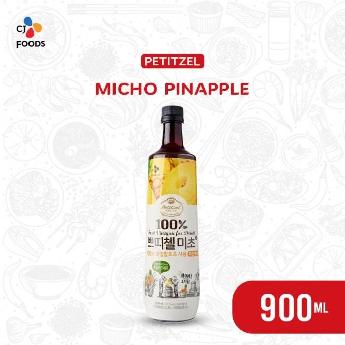 

STOK TERBATAS PETITZEL MICHO PINEAPPLE / MINUMAN CUKA NANAS 900 GRAM