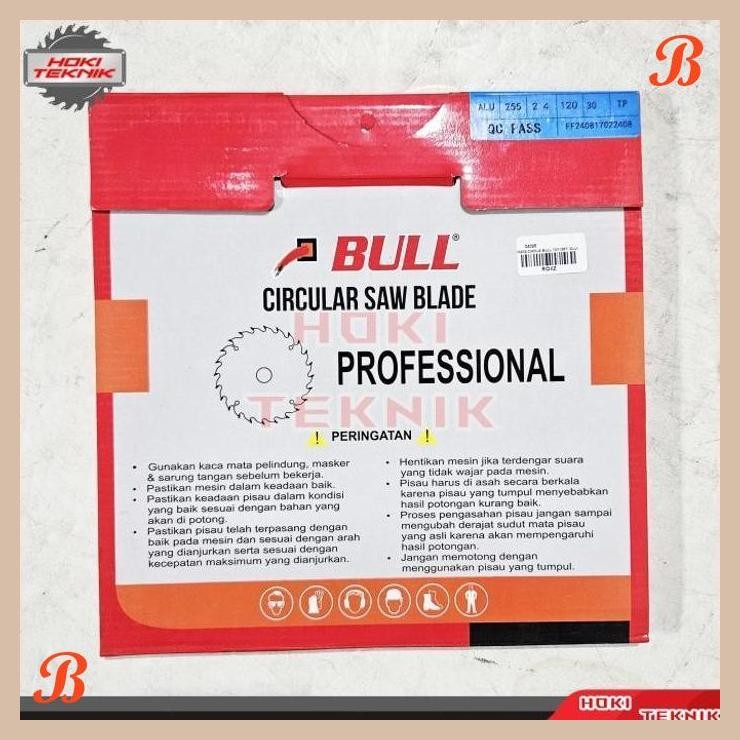 [HKT] MATA GERGAJI ALUMINIUM BULL 10 INCH X 120T CIRCULAR SAW