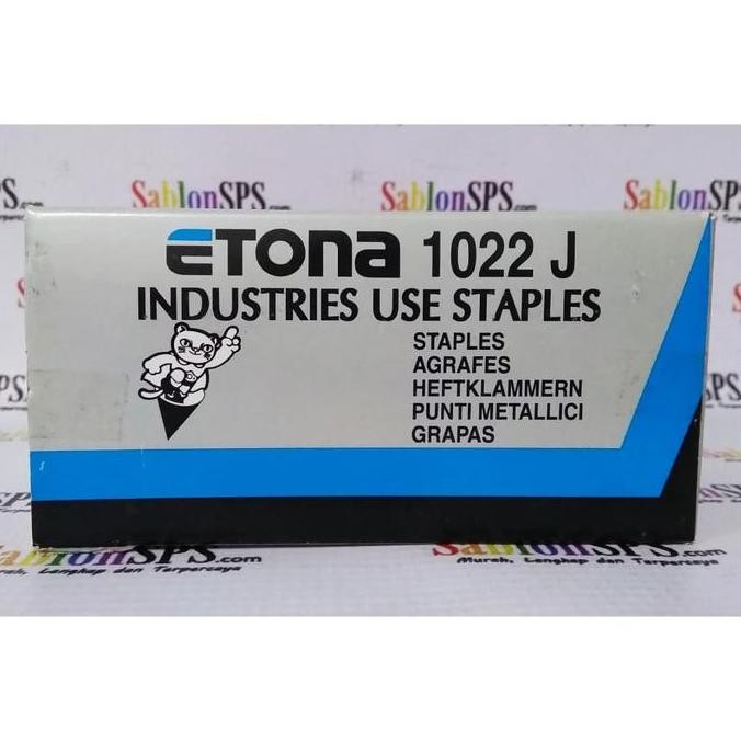 

ready Staples ETONA 1022 J Isi 3.000 pcs Staples Untuk Industri murah