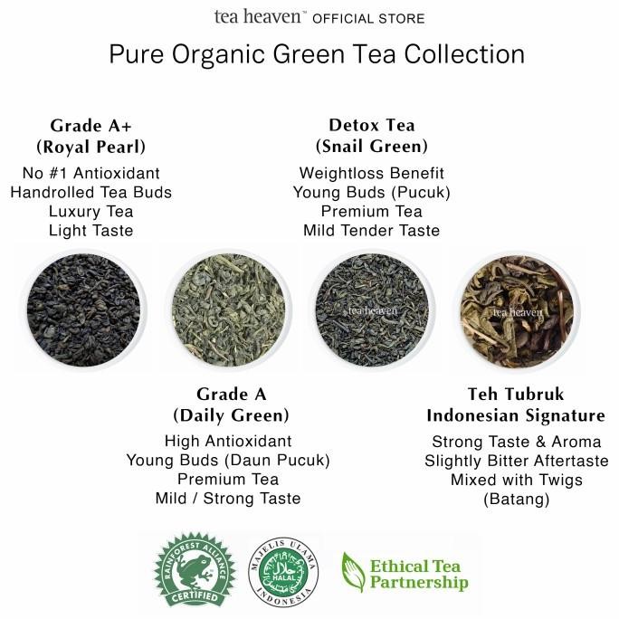 

Murah Teh Hijau Organik Premium Snail Green Tea