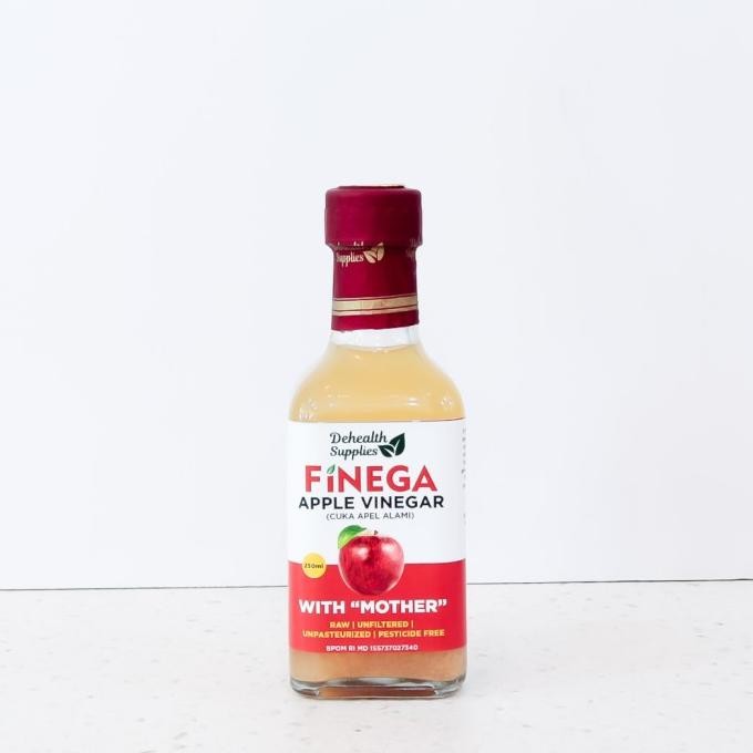 

STOK TERBATAS 250ML CUKA APEL, APPLE VINEGAR - DEHEALTH SUPPLIES NATURAL BOTOL