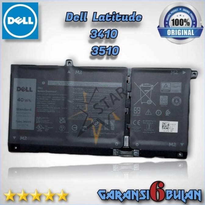 NEW BATERAI BATTERY DELL LATITUDE 3410 3510 JK6Y6 ORIGINAL