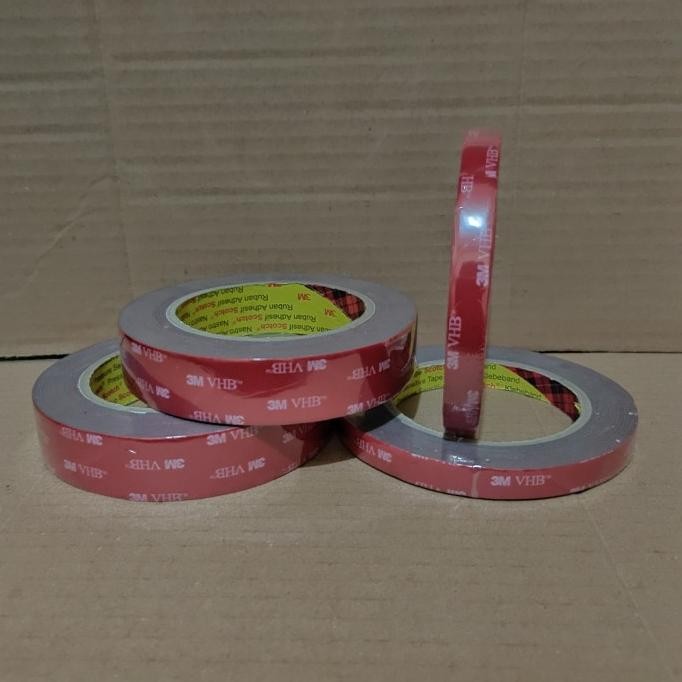 

ready Double tape 3M VHB 24mm x 4,5mtr - Double tape 3m murah