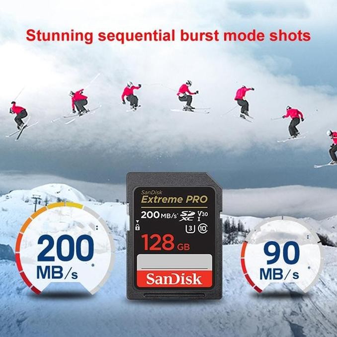 NEW 256GB SD card 64G 128G 256G SLR micro single digital camera memory card 4K HD 200M