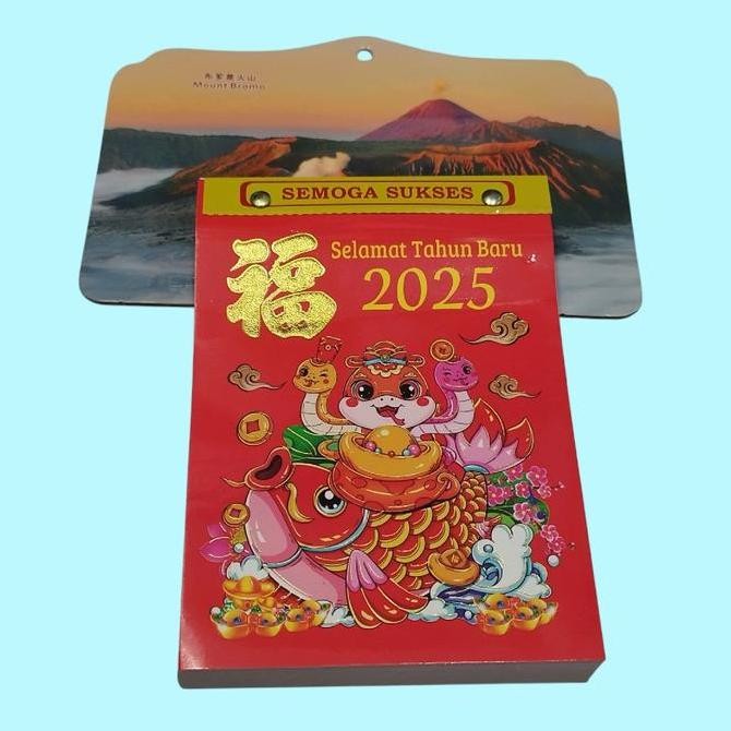 

tyS murah kalender harian sobek plus tatakan tahun 2025