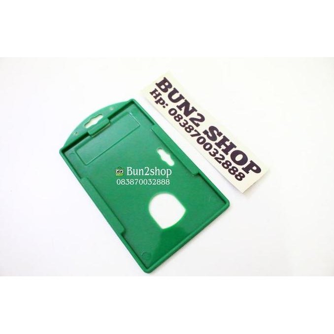 

tyS Tempat Casing ID Card/Frame ID Card Holder/Name Tag ID Card-HIJAU