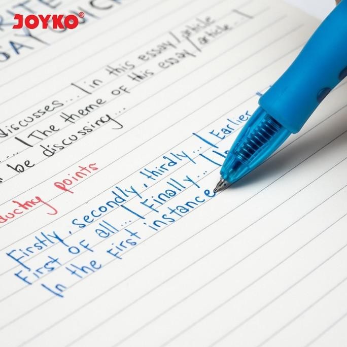 

tyS Gel Pen / Pulpen / Pena Joyko Gp 265 Q Gel 0,5 mm (12 Pcs)