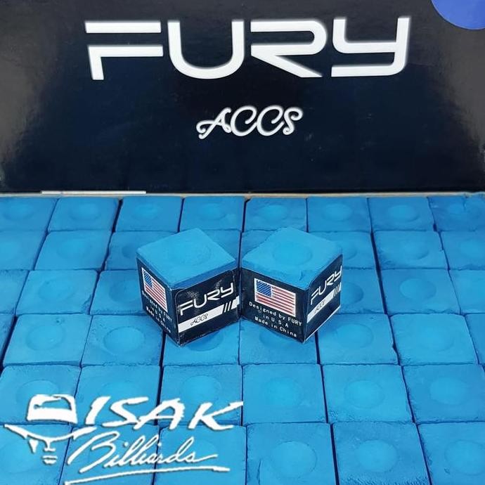 

tyS Fury Chalk - ACCS Billiard Chalks Kapur Eceran Biliar Bilyard Asli Ori