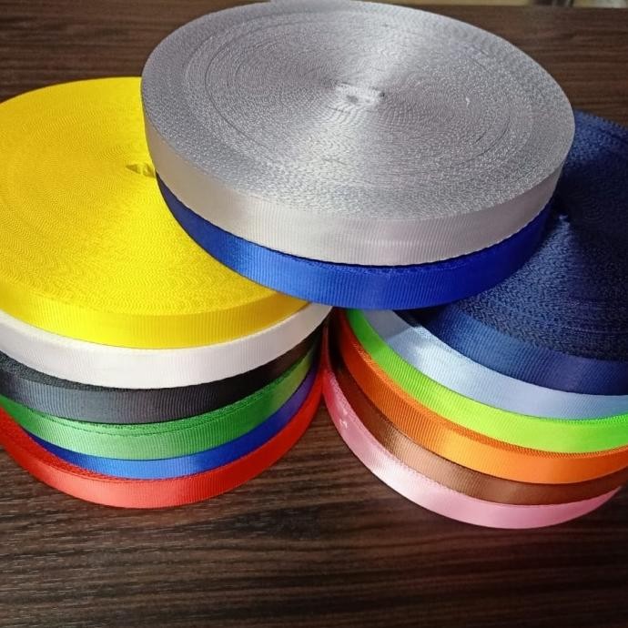 

tyS tali lanyard / tali id card /bahan nylon 2cm/roll isi 50yard