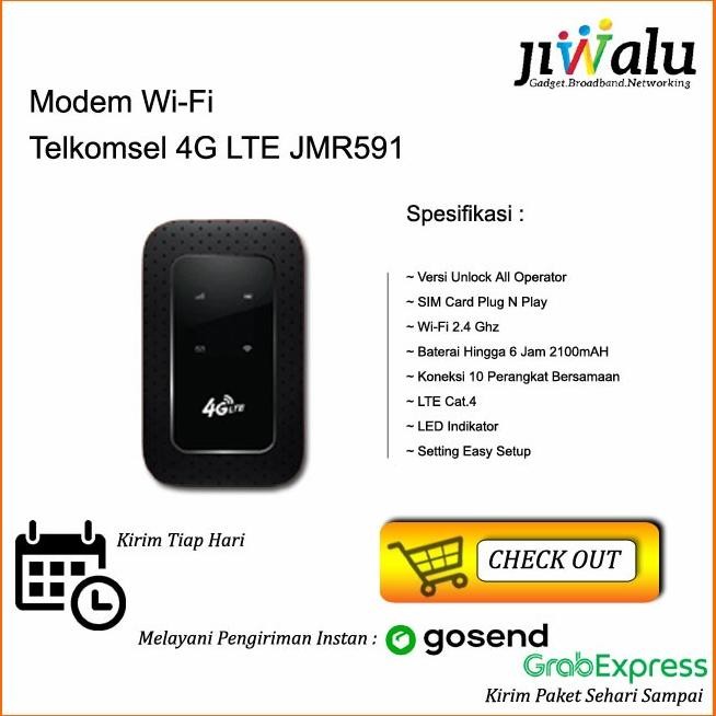 TERMURAH - Modem Mifi 4g unlock all operator free telkomsel 14GB