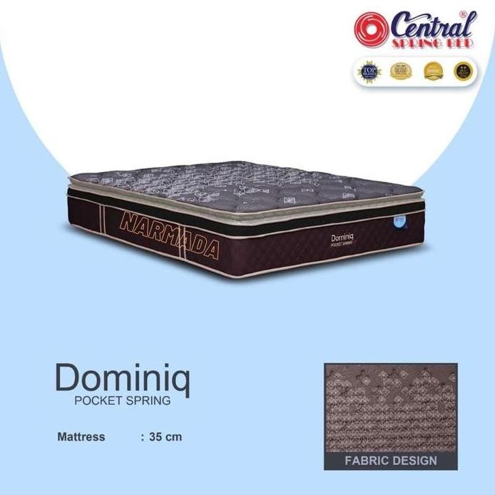 new SPRINGBED CENTRAL DOMINIQ POCKET - KASUR CENTRAL DOMINIQ POCKET murah