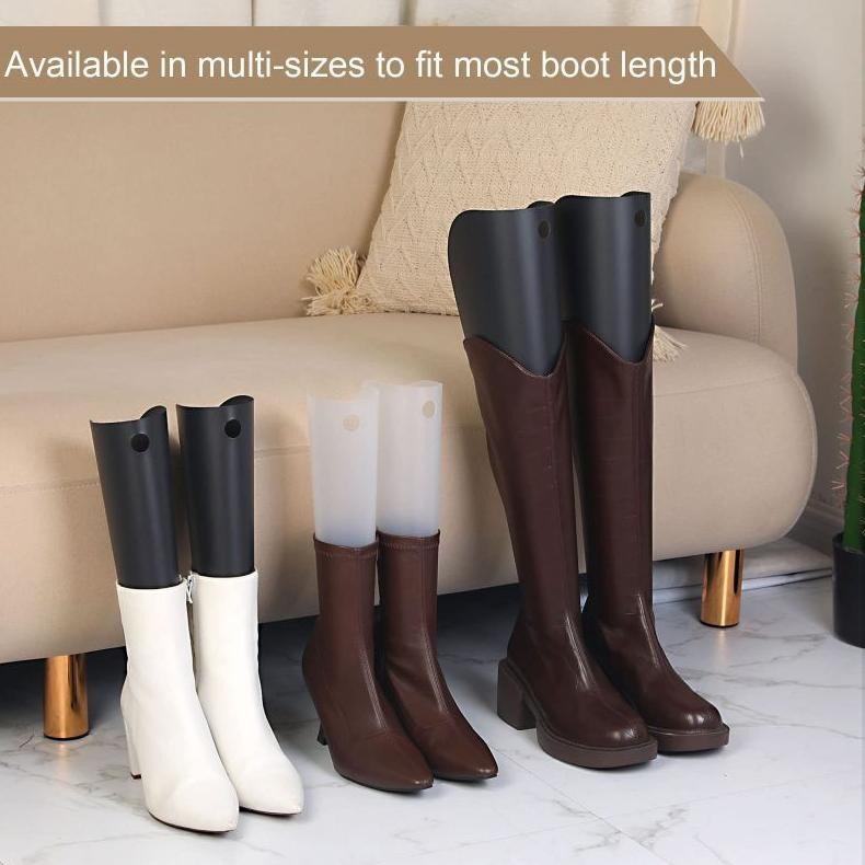 Pembentuk Sepatu Bot 1 Pasang Shaper Stand Sisipan Bentuk Boots Alat Menjaga Sepatu Boot