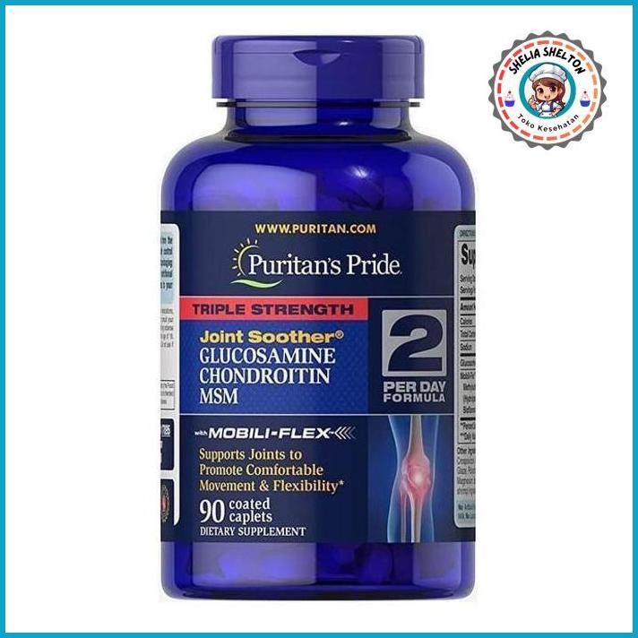 BURUAN,. PURITAN'S PURITAN GLUCOSAMINE CHONDROITIN MSM PURITANS GLUCOSAMIN 90