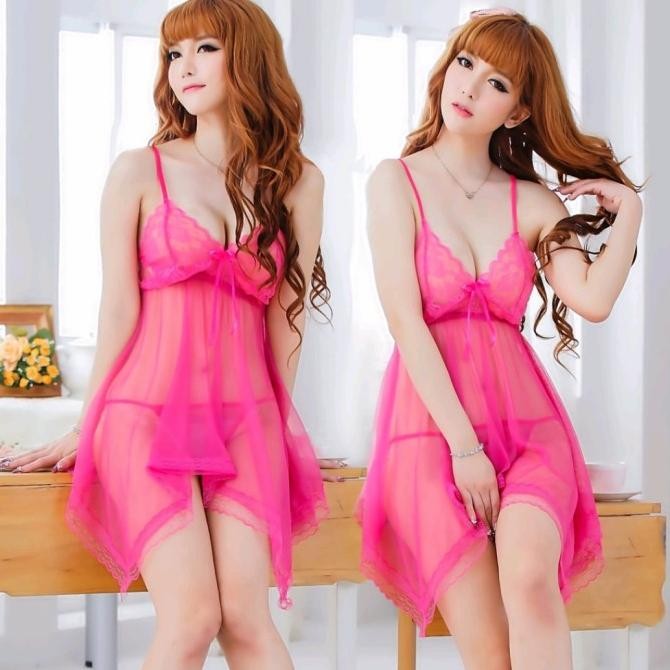 TERBARU BAJU TIDUR PIYAMA PAKAIAN DALAM WANITA SEXY G STRING 