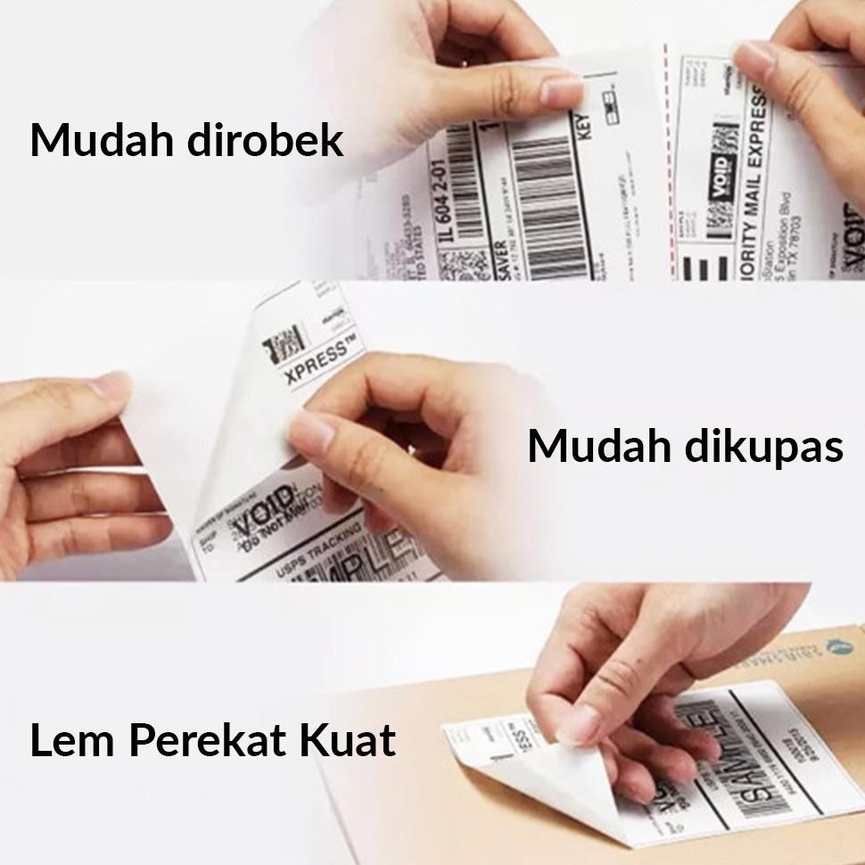 

baru !!! Codeshop Label Thermal 50 x 30 mm 1 Line Stiker Printer Barcode Core 1 Inch isi 1000 Pcs