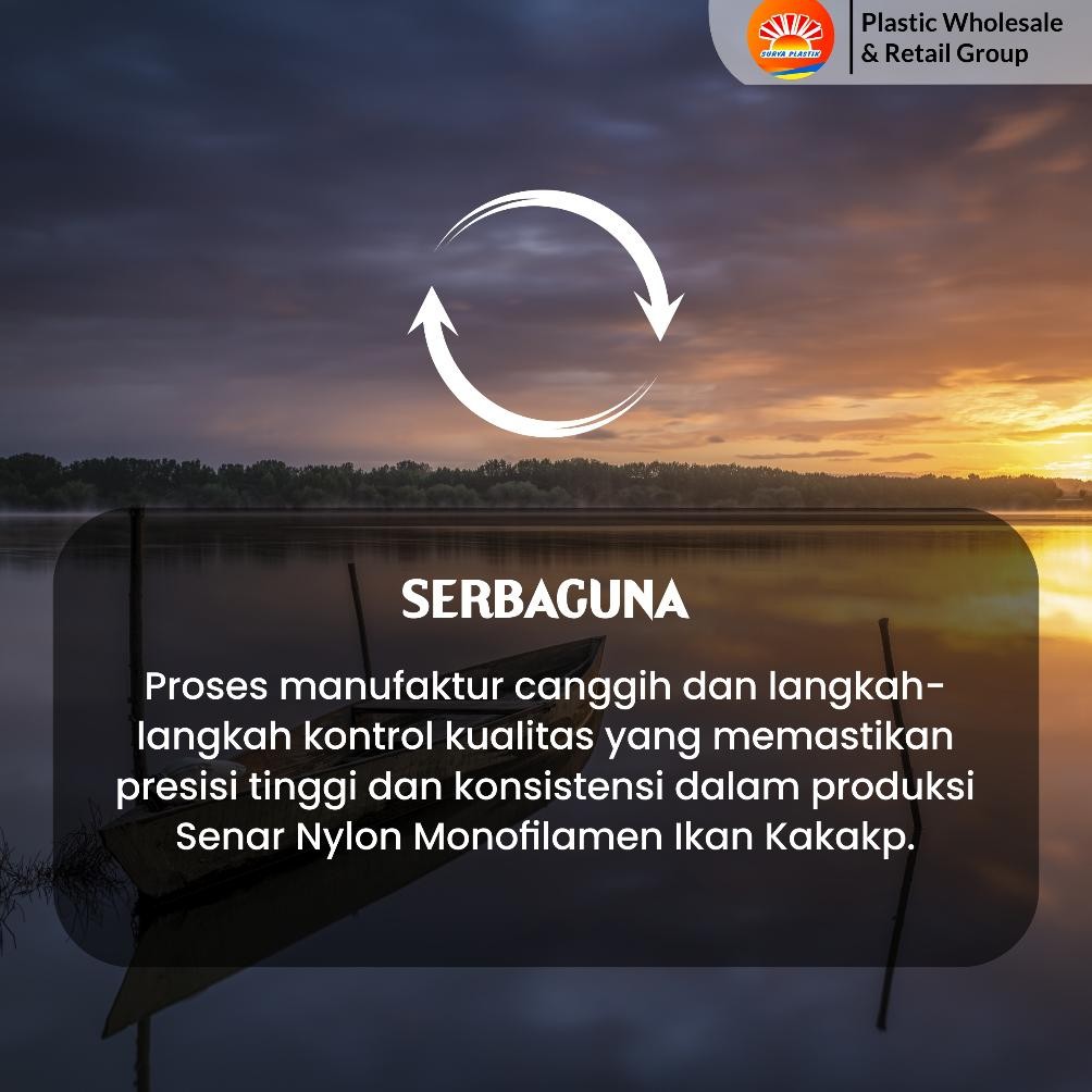 Senar Cap Ikan Kakap  Ukuran 5000 (140)  Per Roll /Tali Senar Pancing / Senar Layangan Cod