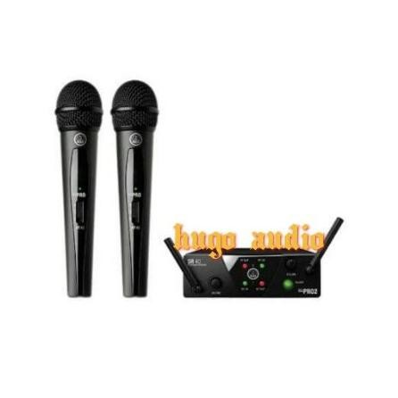 MIC AKG WMS 40 PRO MINI 2 ORIGINAL MIC WIRELESS AKG 2HANDHELD