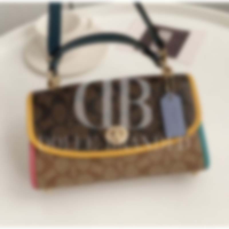 Tilly Satel 23 In Colorblock Signature Canvas(C2820)