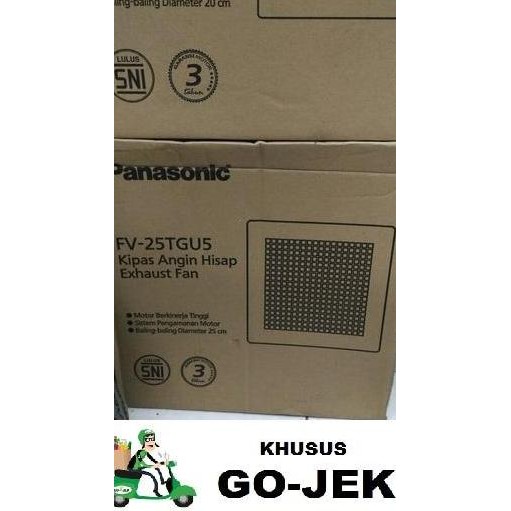 New EXHAUST FAN PANASONIC FV-25TGU5 (10")/PANASONIC 25 TGU/25TGU