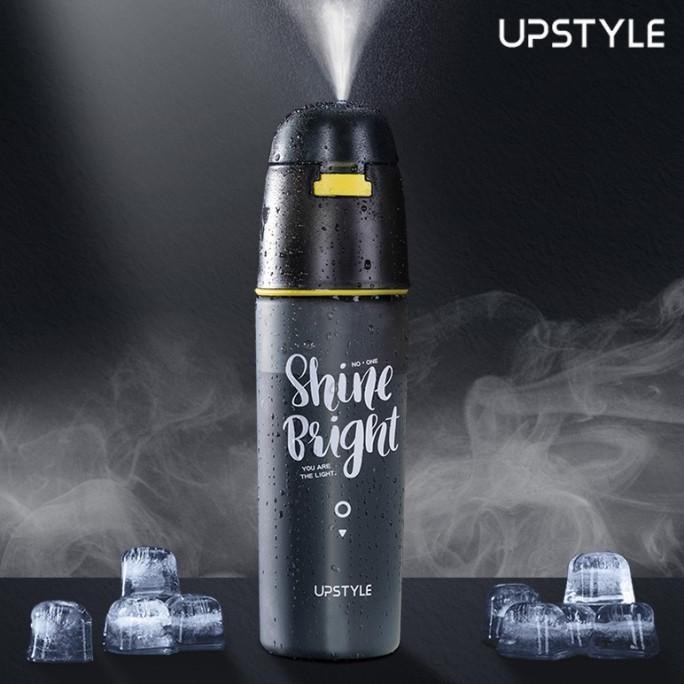 BOTOL AIR MINUM 600 ML SPRAY UPSTYLE SPORT WATER BOTTLE FROSTED