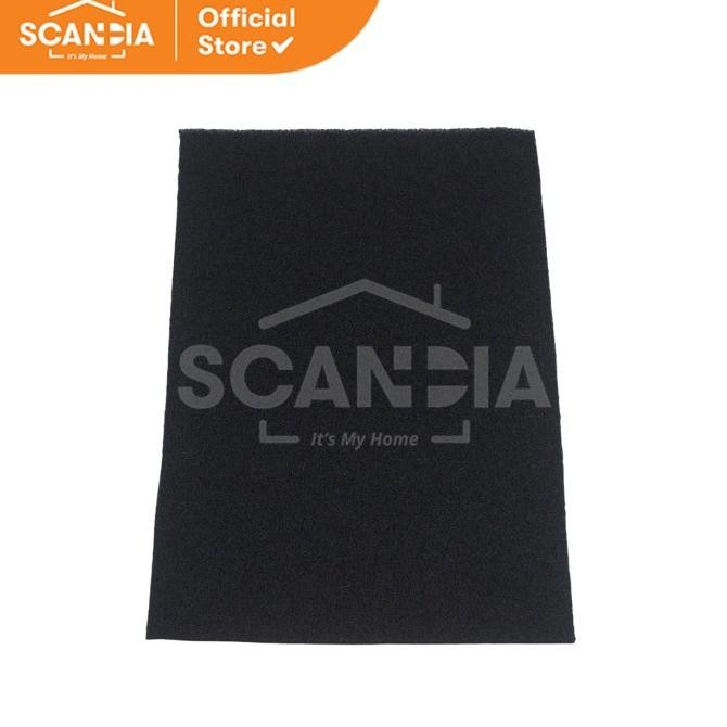 Murah SCANDIA Keset Outdoor Coil Mat 60X90cm Black Non COD