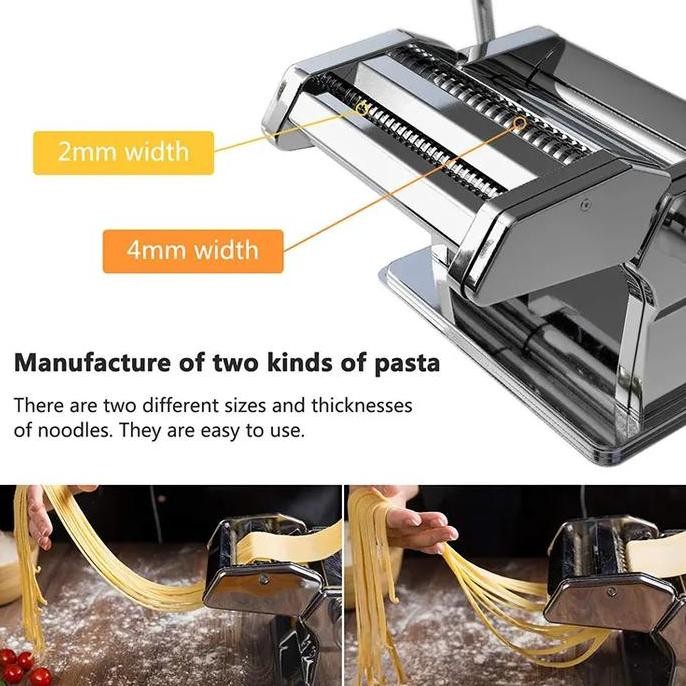 Murah Gilingan Mie Pasta Maker / Gilingan Mie Pembuat Molen Kulit Lumpia Dimsum Mie Ayam