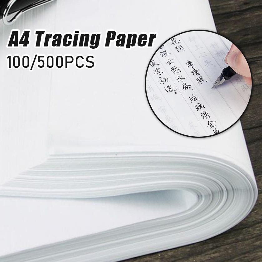 

Premium Kertas Kalkir Tracing Paper Translucent A4 / Transfer Paper Ukuran A4 High Quality