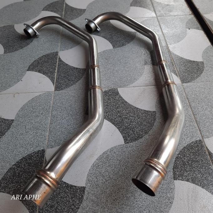 Terlaris Header Pipa Leher Knalpot Vyrus By R9 Original Old Cb150R Cb 150 R Old Ready Stok