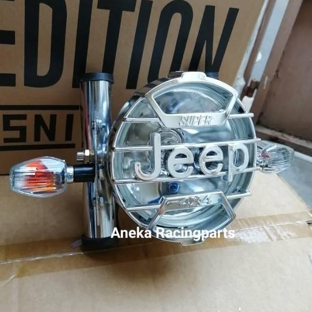 Terlaris Prorider Lampu Jeep Daymaker Led Plus Breket Dan Sen Variasi Rx King Megapro Thunder Cb 150