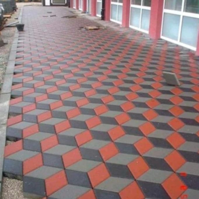 baving block 3D/baving press hidraulik mutu k-350/conblock/paving blok LN