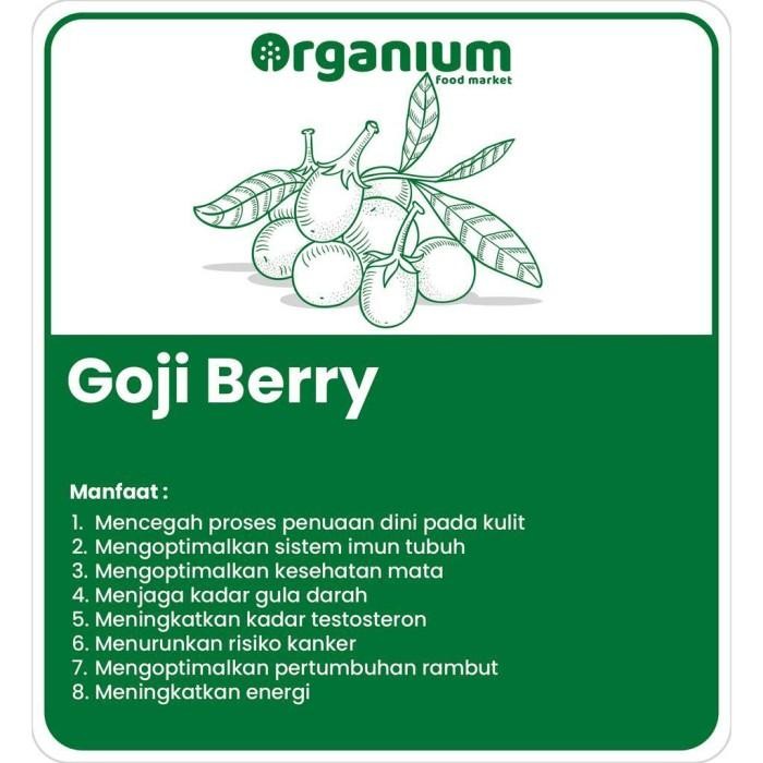 

Organium Goji Berry 100G