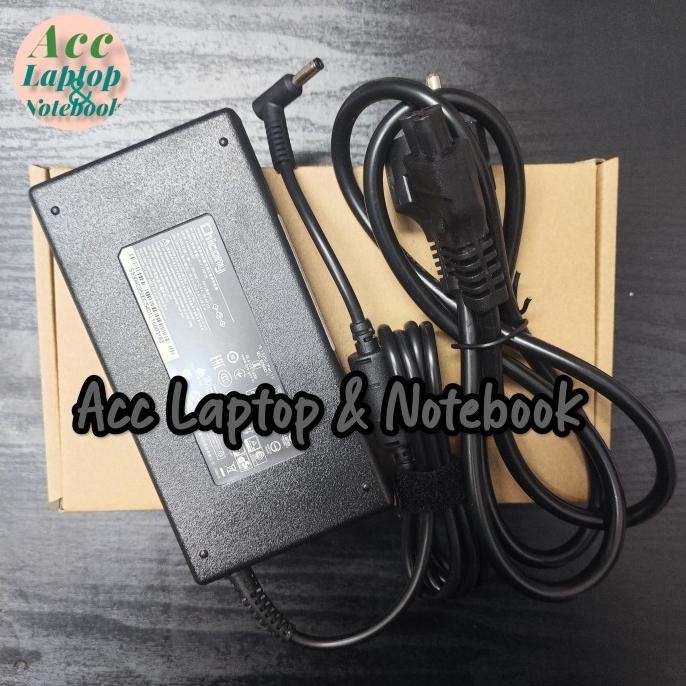 Original Adaptor/Charger Chicony For Laptop Msi Cyborg 15 A12Vf 20V 6A 120W Computer Hitam New Stok