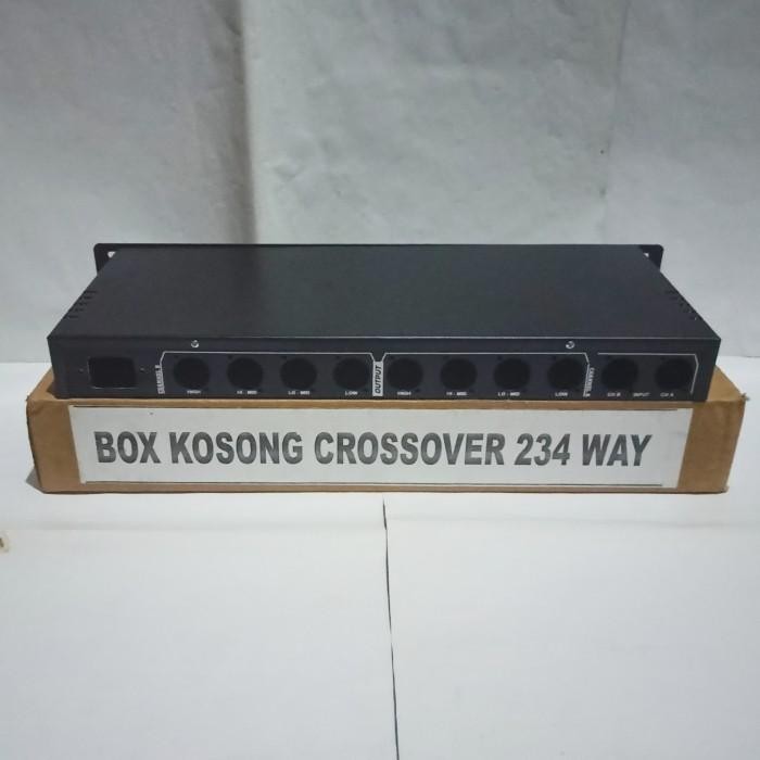 Box Active Crossover 234 Way Stereo Kualitas Bagus Original Dan Terpercaya