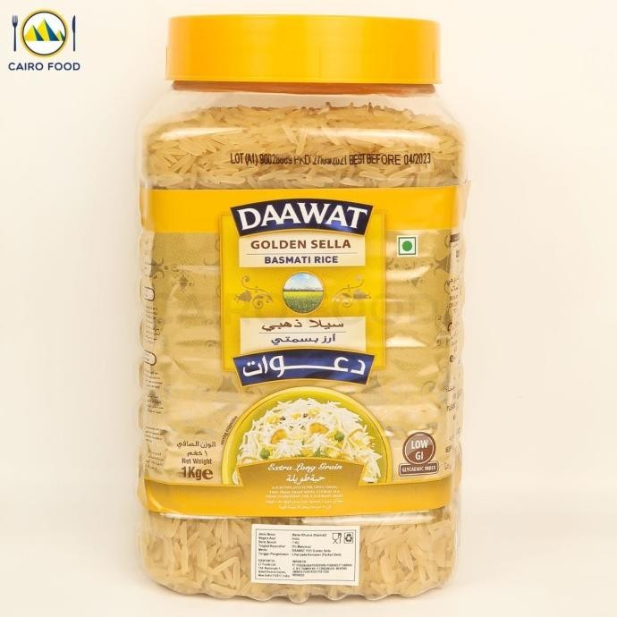 

Beras Basmati Daawat Golden Sella - 1 kg