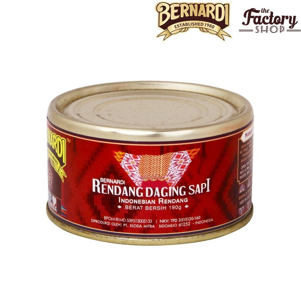 

TERLARIS Bernardi Rendang Daging Sapi 190g Siap kirim