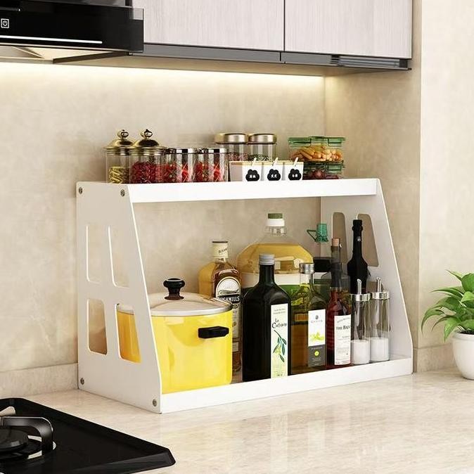 RAK BUMBU DAPUR STAINLESS STEEL RAK PENYIMPANAN DAPUR RAK BUMBU RAK DAPUR STAINLESS