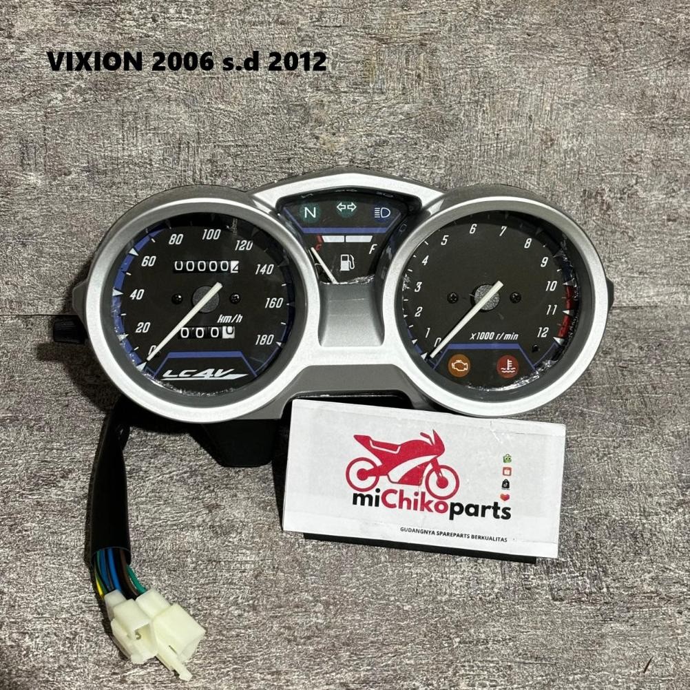 ad-56 gjk-25 Speedometer Kilometer Vixion Lama Old 2006 - 2012 Spidometer Baru bukan Copotan 2006 20