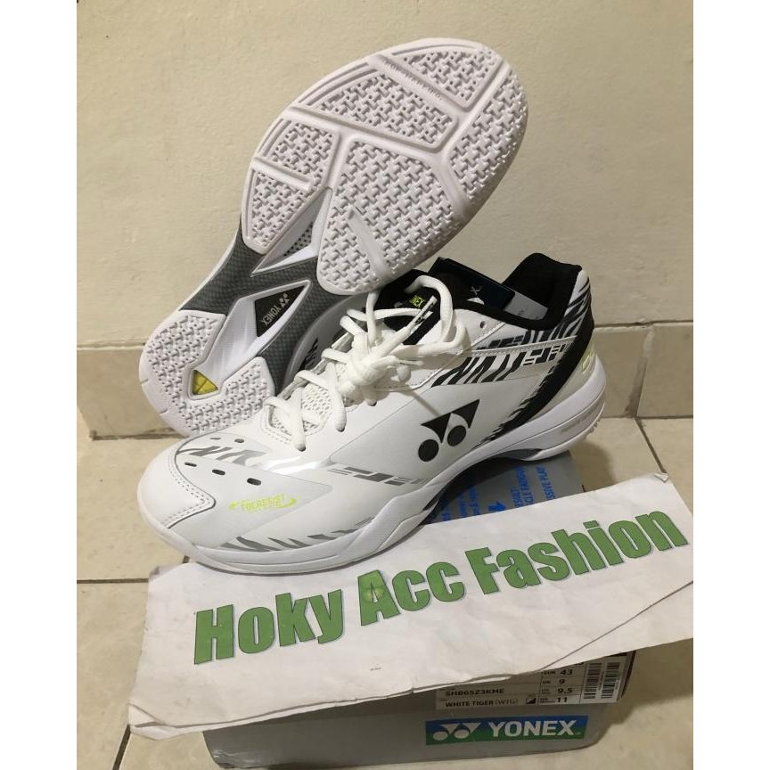 Terlaris Sepatu Badminton Yonex Shb 65 Z3 Man White Tiger Original