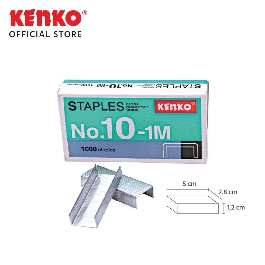 

we-53 yl-24 1 PAK 20 PCS ISI STAPLER STAPLES No 10-1M KENKO STEPLES Sale Termurah