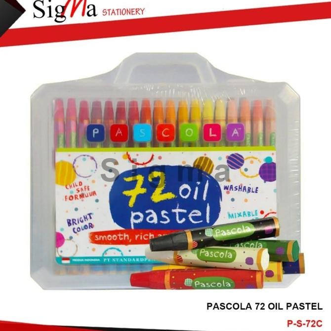 

NEW Crayon Murah PASCOLA 72 warna