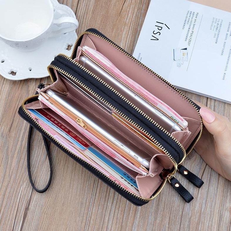 SD83 Sale PX 639 Dompet Panjang Wanita Double Layer Terbaru - Dompet Import Wanita - Dompet Pesta Ca