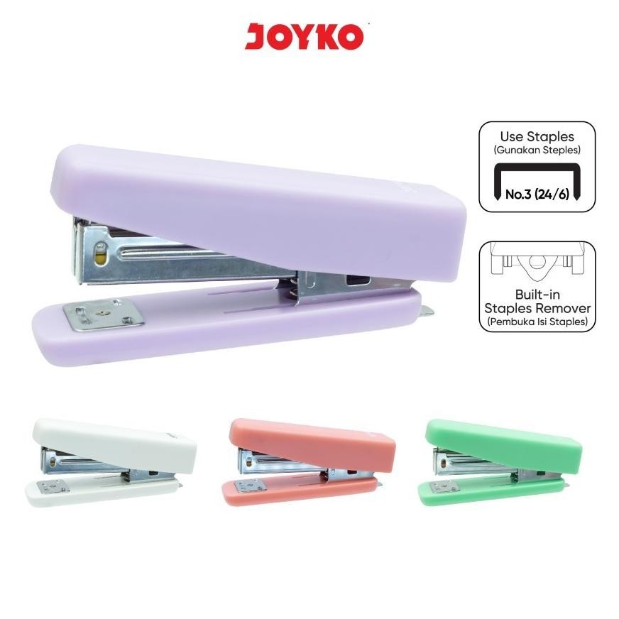 

ad-56 d-54 Joyko ST-23 Stapler Jepretan Hekter Berwarna Steples Besar Murah Berkualitas Terlaris Berkualitas