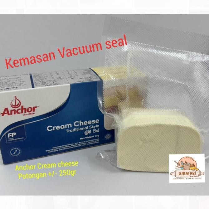 

Sale Anchor Cream Cheese 250 Gr Repack Potongan