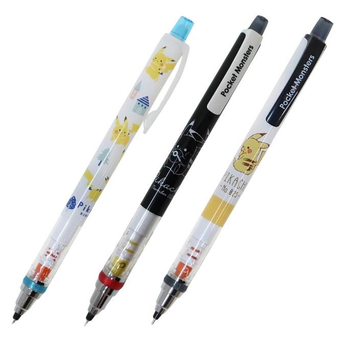 

NEW Uni Kuru Toga Pokemon Pikachu Mechanical Pencil Kurutoga 0.3mm 0.5mm Pensil Mekanik Limited Edition