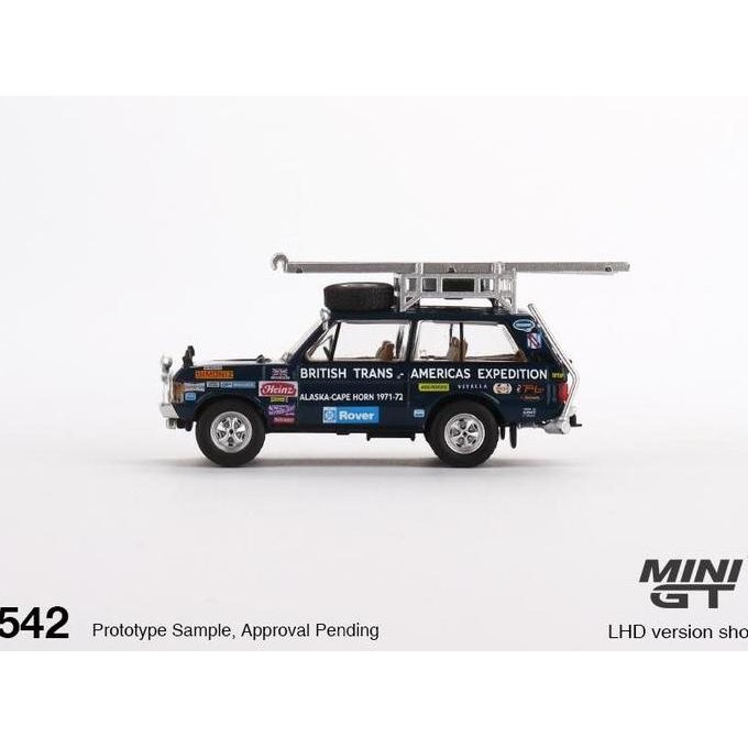 baru  MINIGT 542 Range Rover 1971 British Trans Americas Expedition MGT murah