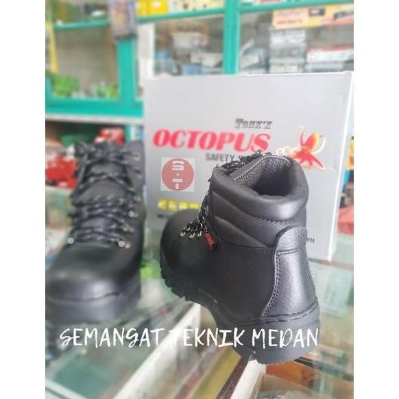 OX605 OCTOPUS SEPATU SAFETY INDUSTRIAL SHOES SEMI BOOTS OX 605 OCTOPUS