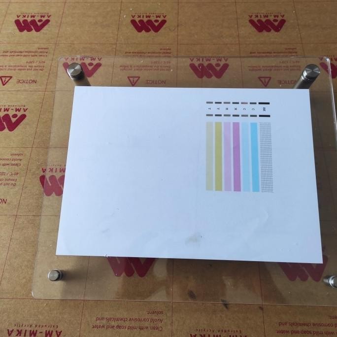 

new !!! Akrilik Display Double Jepit Menu harga ukuran A4 murah