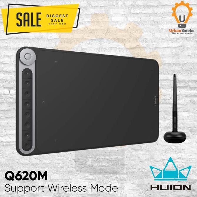 Huion Q620M Wireless Graphic Drawing Tablet Alt. Hs610 Q11K Hs611 Hs64 New Stok